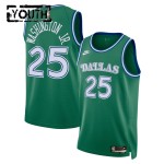 Maillot NBA Dallas Mavericks Washington JR Nike 2025-26 Classic Edition Vert Swingman - Enfant